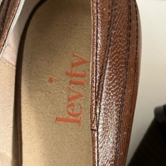 Levity Sarina Slip on Oxford High Heels -9.5 M - Picture 3 of 7